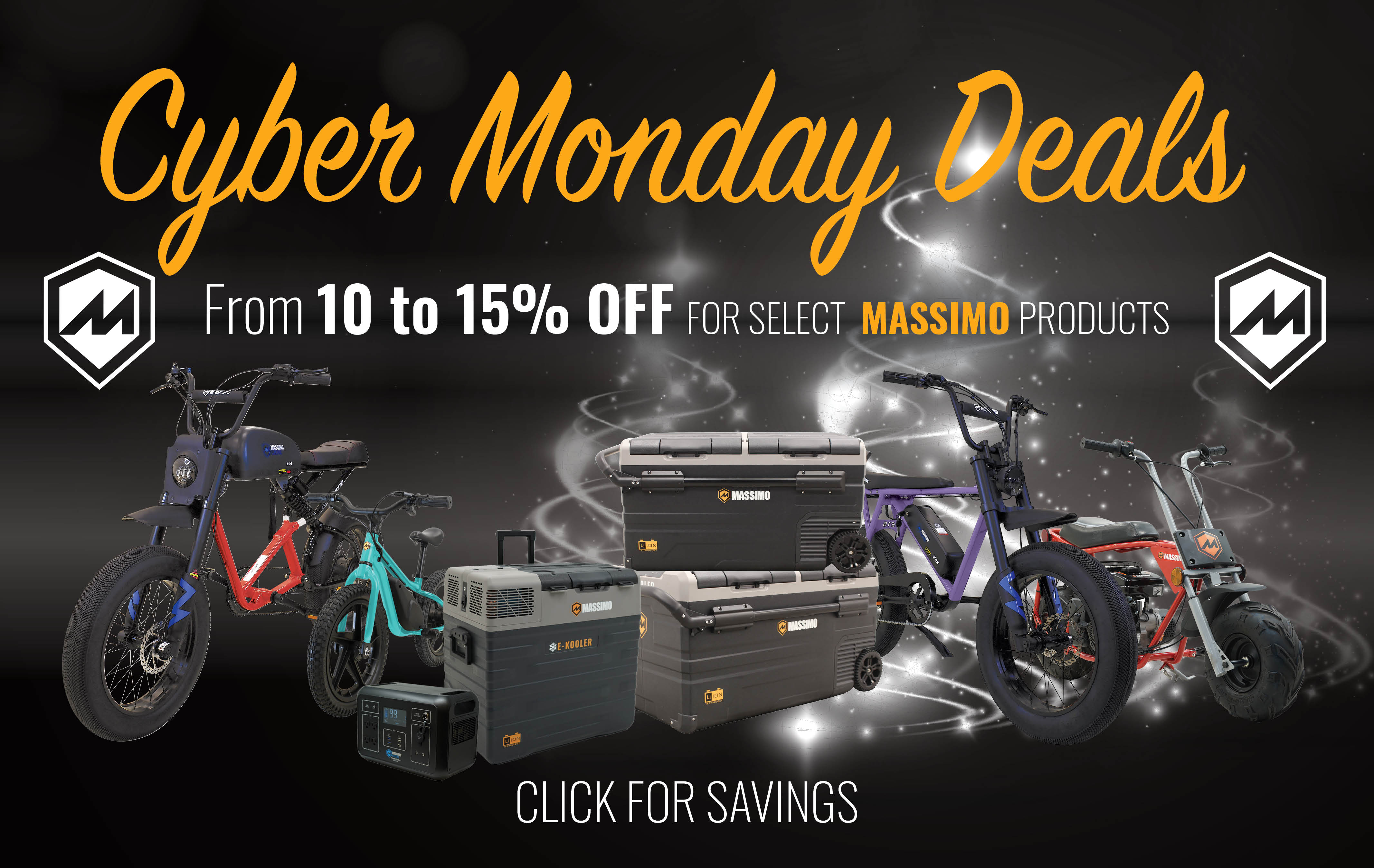 Massimo Launches Cyber Monday Sales!